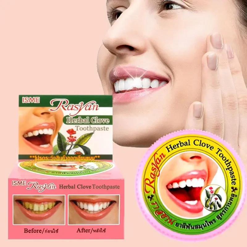 Teeth Whitening Q&M - Tayland Karanfil/Hindistan Cevizi Diş Tozu Rasyan