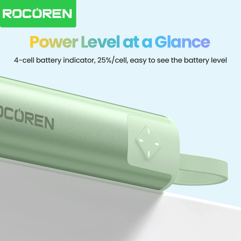 ROCOREN Mini Ruj Tarzı Güç Ban - Led Mouth Tray incelemesi ve fiyatı