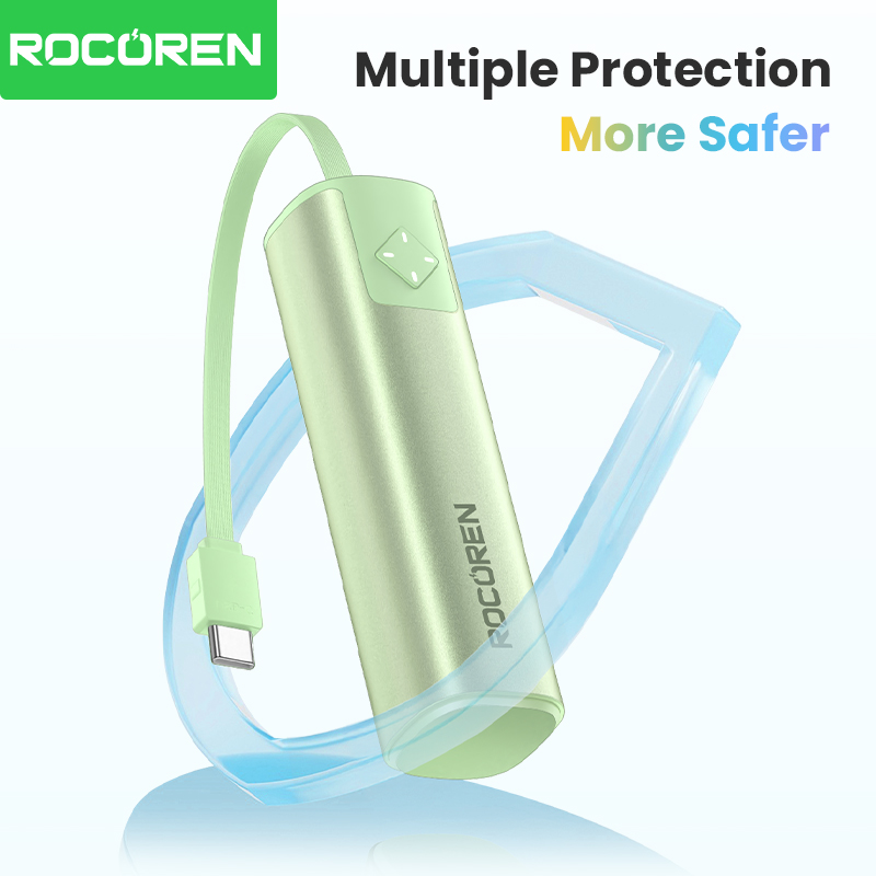 ROCOREN Mini Ruj Tarzı Güç Ban - Led Mouth Tray incelemesi ve fiyatı