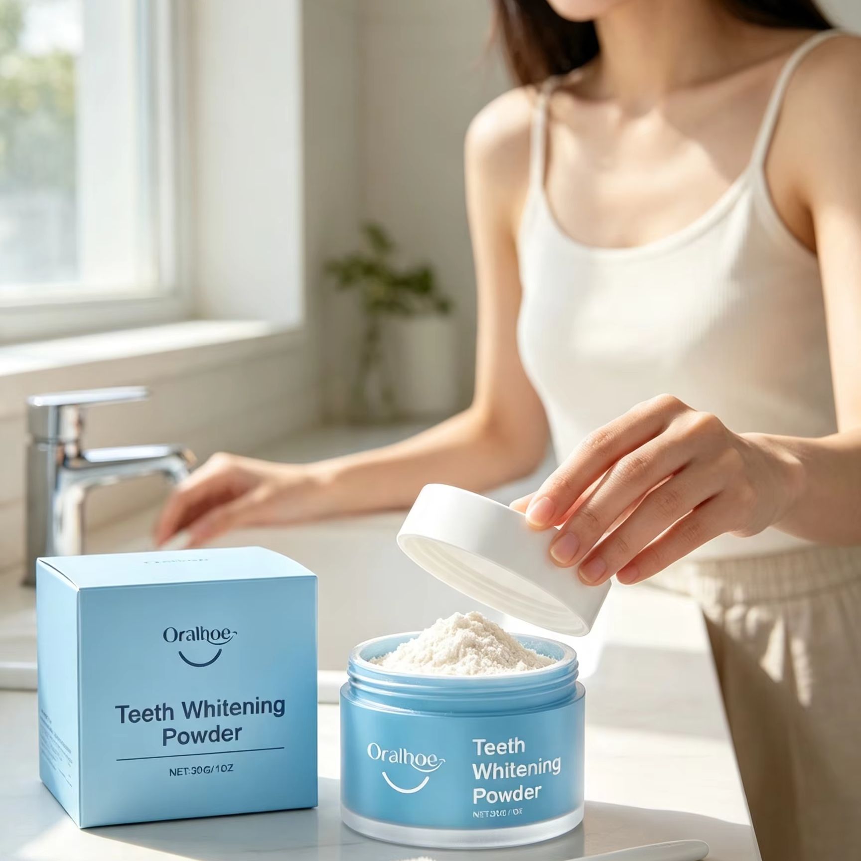 Oralhoe Diş Tozu, Dişleri Fırç - Teeth Whitening Q&M incelemesi ve fiyatı