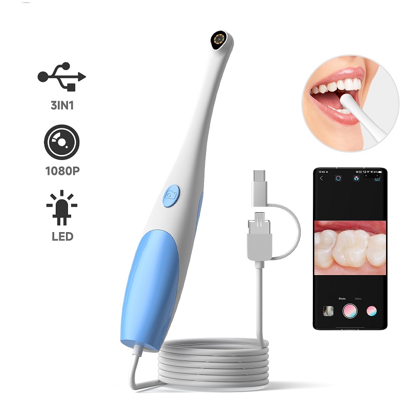 TYPE-C Oral Endoskop El Tipi V - Teeth Whitening Video incelemesi ve fiyatı