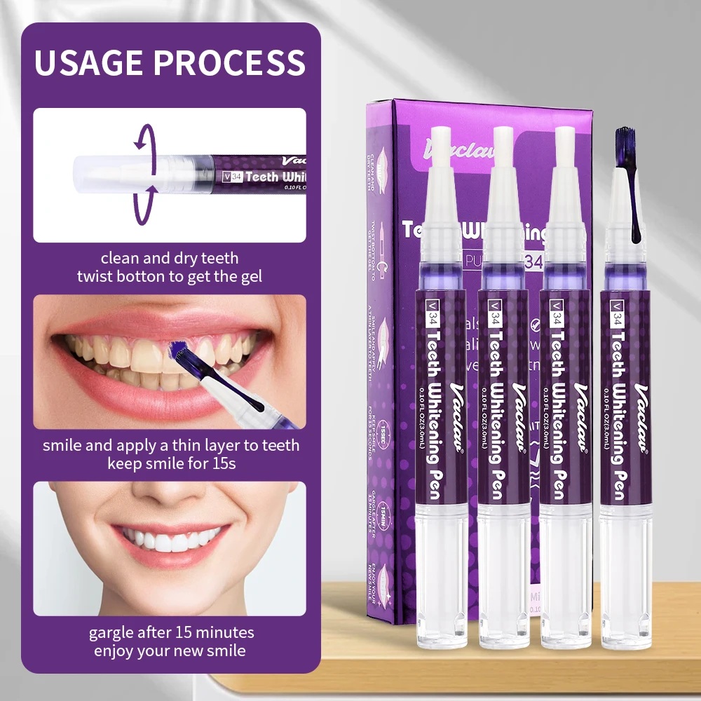 Vaclav V34 Mor diş beyazlatma  - Teeth Whitening Q&M incelemesi ve fiyatı